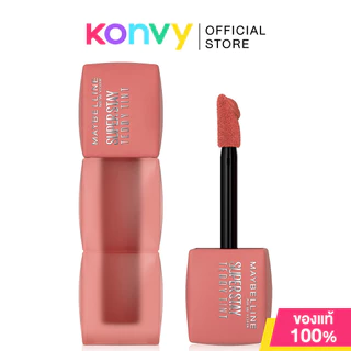 Maybelline New York Super Stay Teddy Tint 5ml เมย์เบลลีน นิวยอร์ก ลิปสติกเนื้อทินท์ สัมผัสนุ่ม