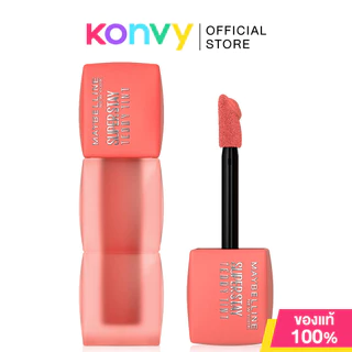 Maybelline New York Super Stay Teddy Tint 5ml เมย์เบลลีน นิวยอร์ก ลิปสติกเนื้อทินท์ สัมผัสนุ่ม