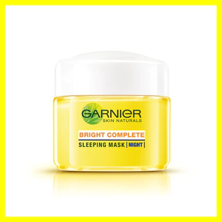 Garnier Bright Complete Vitamin C Yoghurt Sleeping Mask 18ml การ์นิเย่ ครีมบำรุงผิวสำหรับกลางคืน.
