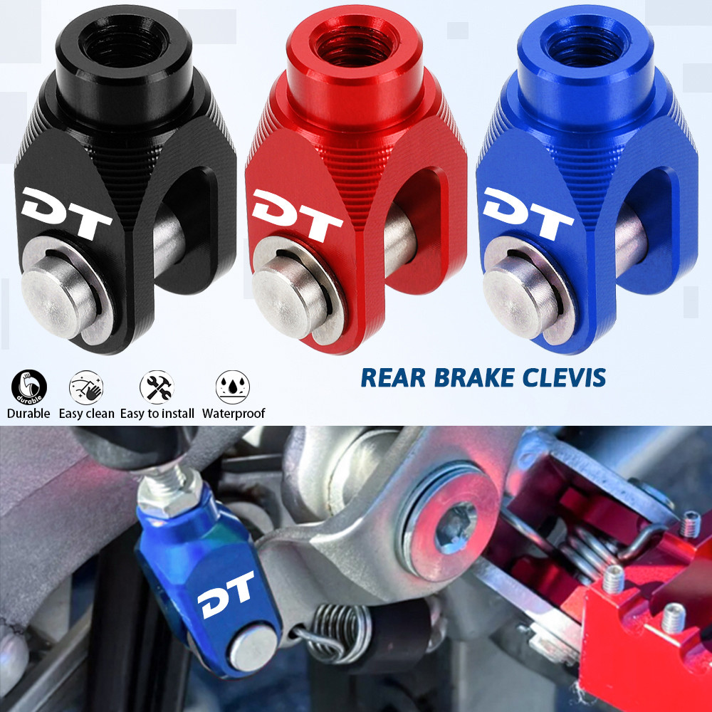 Yสำหรับยามาฮ่า DT DT125 DT200 DT230 DT 125 200 230รถจักรยานยนต์วิบากเบรกหลัง clevis U-CLIP อุปกรณ์เส