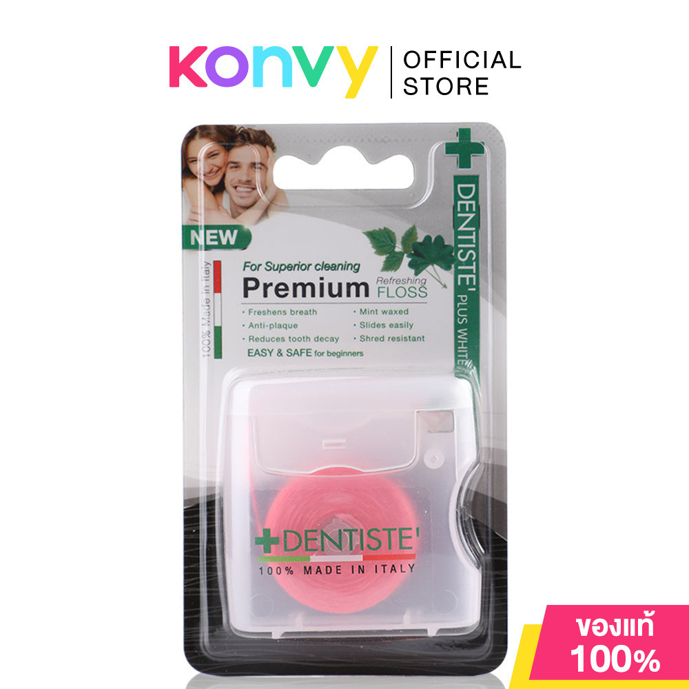 Dentiste Premium Refreshing Floss for Superior Cleaning Pink 40m.