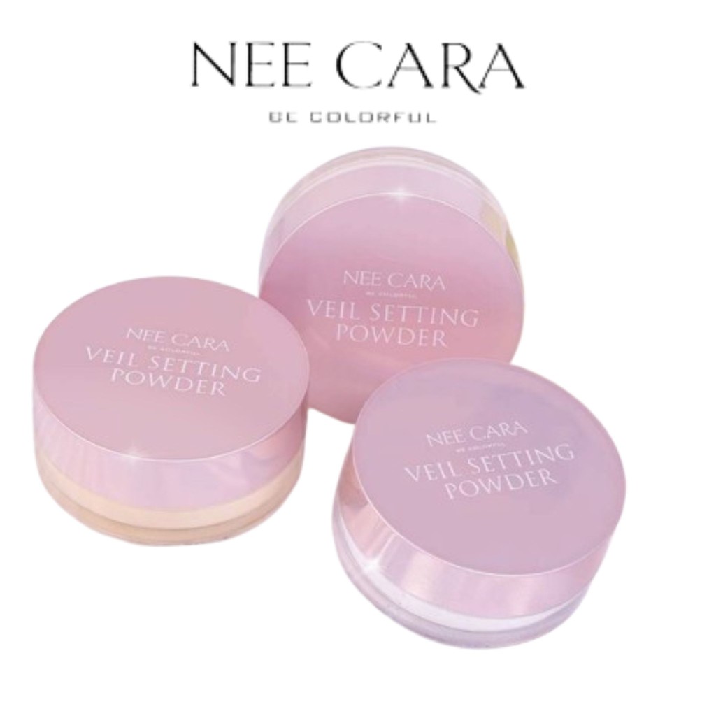 [Live ลด50%] Neecara Veil Setting Powder #N360 นีคาร่า เวล เซ็ตติ้ง พาวเดอร์ x 1 ชิ้น alyst