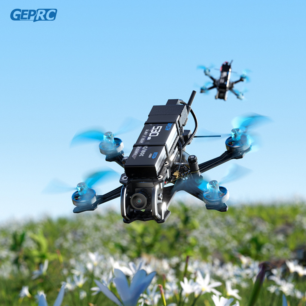 Geprc T-Cube18 HD O4 FPV Quadcopter 1.8 นิ้ว TAKR F411-12A O4 Air Unit VTX 1002 18000KV มอเตอร์ Mini