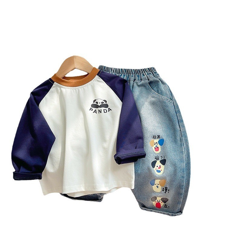 COCO ชุดเซ็ตเด็ก 2 ชิ้น เสื้อ+กางเกง รุ่น A7890