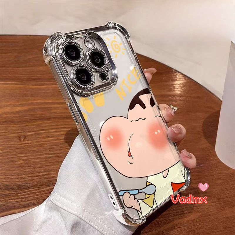 ตลกน่ารักเครยอนชินจังเคสโทรศัพท์สําหรับ Infinix Note 40 รูปที่ 2