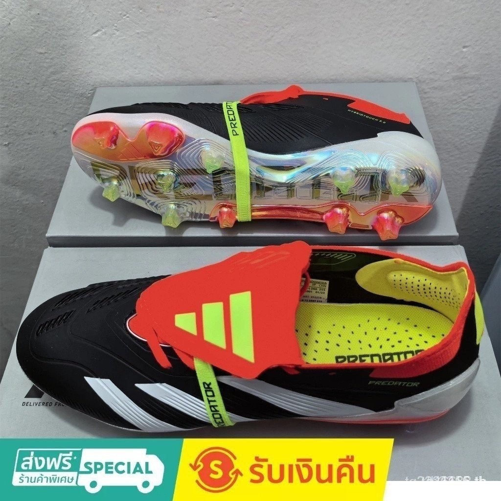 Adidas Predator 30th ANNIVERSARY Limited Edition 2024รองเท้าฟุตบอลกันลื่นสำหรับผู้ชายและผู้หญิงใหม่36-45