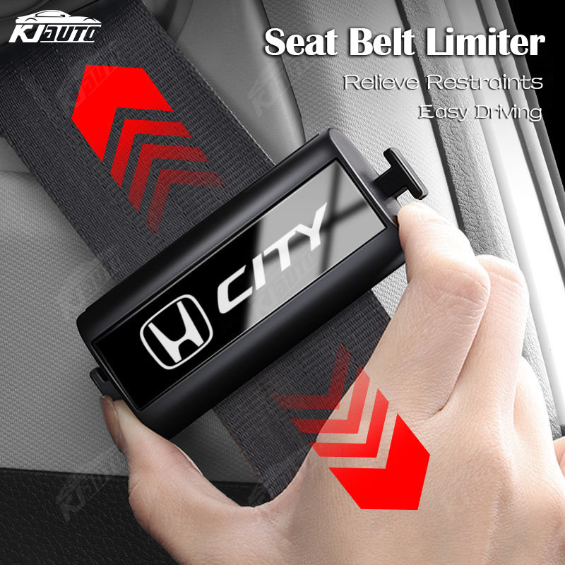 Honda City Seat Belt Clip Limiter Safety Protection Regulator อุปกรณ์ตกแต่งภายในรถยนต์