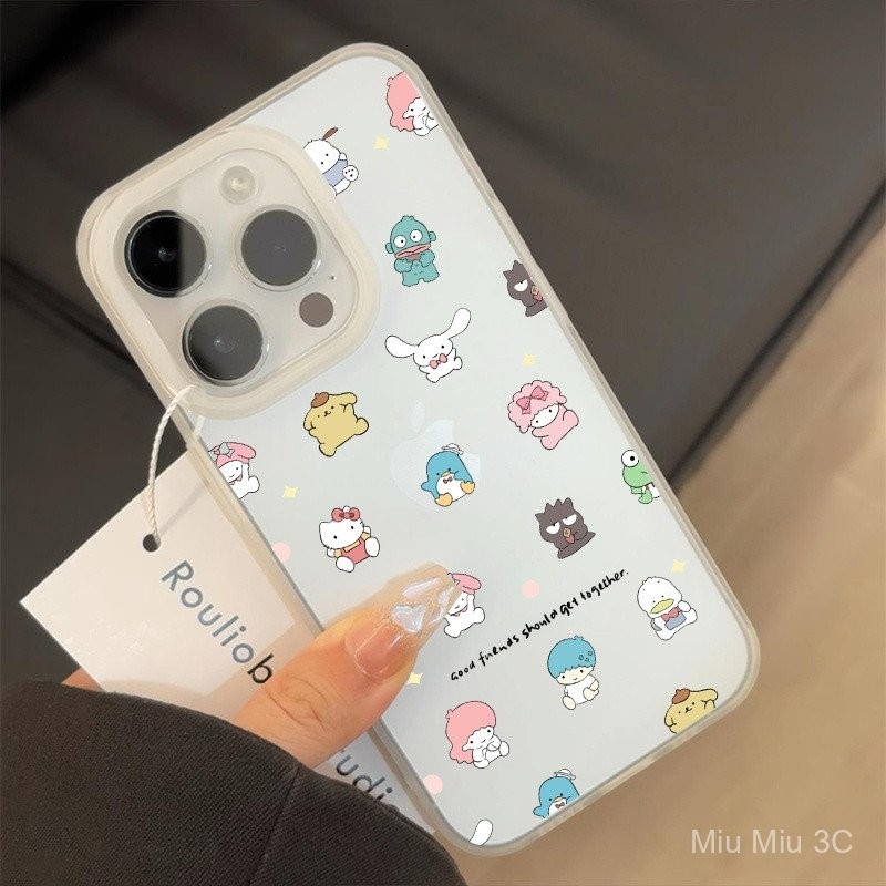 ลายหัวใจสาวเอลฟ์การ์ตูนน่ารักสำหรับ iPhone 11 12 13กันกระแทก14 15 16ซิลิโคนกันกระแทก12pro 13pro ทนต่อการสึกหรอ16promax ทนต่อสิ่งสกปรก14PLUS 15Pro โทรศัพท์มือถือป้องกันเคสนิ่ม e7ke