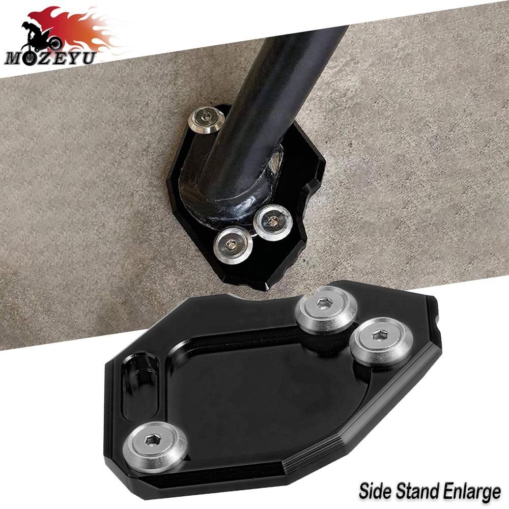 Yรถจักรยานยนต์ F 800GS ADV Side Stand Pad แผ่น Kickstand สำหรับ BMW F800GS ผจญภัย F800 GS F 800 GSA 