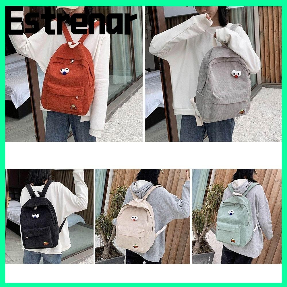 Estrenar กระเป๋าเป้สะพายหลัง Student College Style Art Student