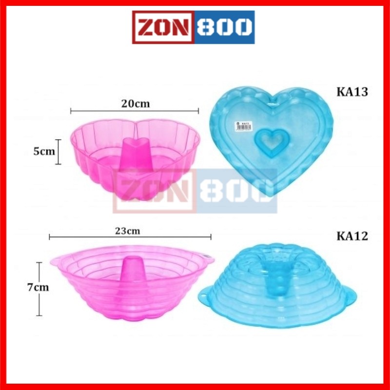 Jelly Mould Love ka13 / Pudding Mould Love/ Acuan Kek Jelly/ Acuan Jelly Mould KA13 ka12