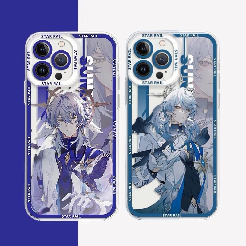 Honkai Star Rail Sunday สําหรับ Xiaomi Redmi หมายเหตุ 13 Pro 5G 12 4G 12S 14C 13C 12C 10C A2 A1 Plus A3 POCO C65 กรณีโปร่งใส TPU กันกระแทกการ์ตูน