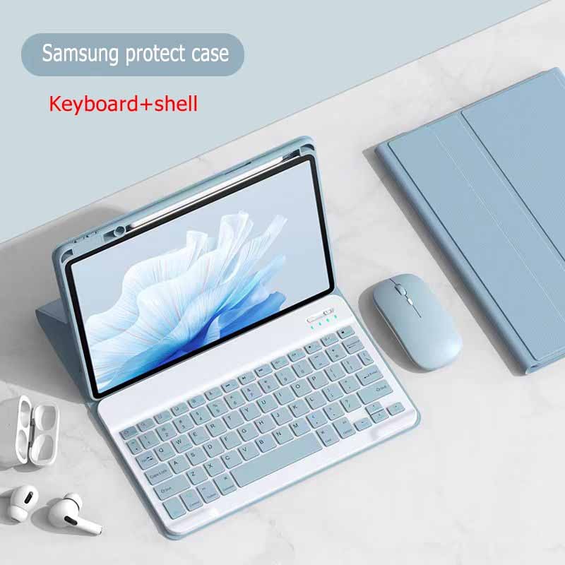 คีย์บอร์ด samsung case s10+ forS7+/S7FE，S9，A7，A9，A9plus， s9fe，S6 Lite，A8，S7，S8，S9Ultra a7lite，galaxy s9+ keyboard case
