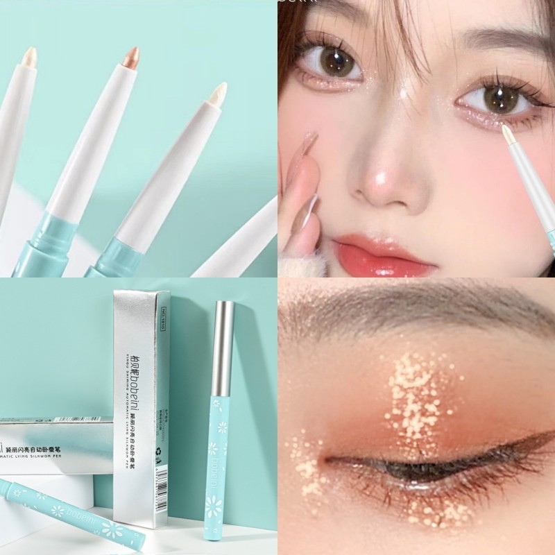 YTL BOBEINI อายแชโดว์ อินไลเนอร์ ปากกาเขียนหัวตา ทาตา ทำดอลลี่อาย แบบหมุน เนื้อนิ่ม ติดทน ไม่เจ็บตา