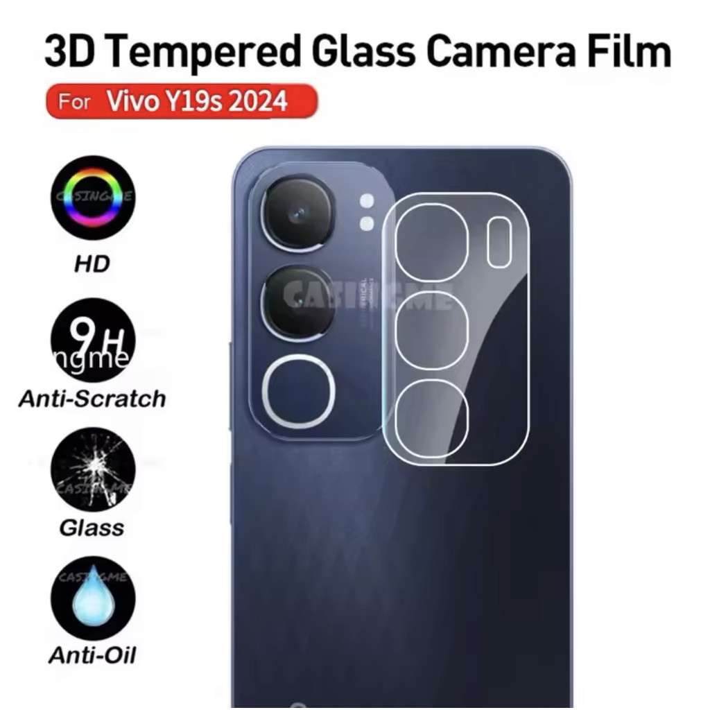 ฟิล์มกล้อง For Vivo Y19s 2024 ตรงรุ่น! กันรอย กันกระแทก ฟิล์มกระจกติดเลนส์