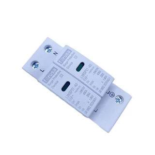SPD AC ป้องกันฟ้าผ่า 2P 220v surge protective device