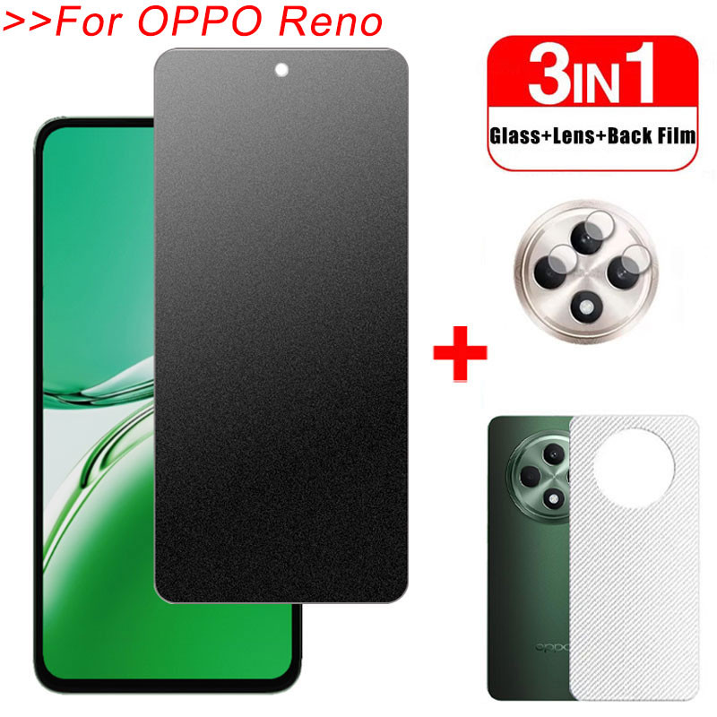 ฟิล์มกระจกด้าน แบบ ช่วยลดรอยนิ้วมือ สำหรับ OPPO Reno 12F 11F 8 8T 8Z 7Z 7 6 6Z 5 2Z 2F Reno12 F Reno11 F Reno8 Reno8Z Reno8T Reno7 Reno7Z Reno6 Reno6Z Reno5 5G 4G 2024