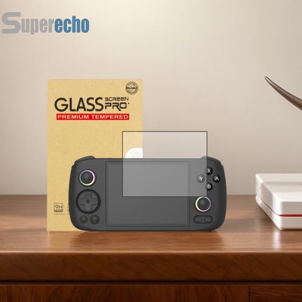 สําหรับ Anbernic RG406H ฟิล์มกระจกนิรภัย Anti-Scratch 9H กระจกนิรภัยป้องกันฟิล์ม Ultra-Clear เกมคอนโซลอุปกรณ์เสริม [superecho.th]