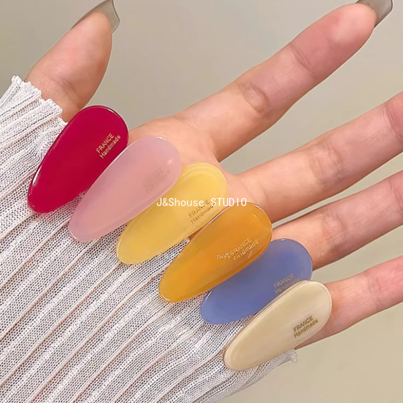 Kf978 มาใหม่ 3 ชิ้นชุดอะซิเตทมินิขนาดหยดน้ํารูปร่างแบนจระเข้คลิป hairppins ผู้หญิงอุปกรณ์เสริม ราคา ถูกที่สุด ดีลบีเคเค แกลเลอรีภาพที่ 8