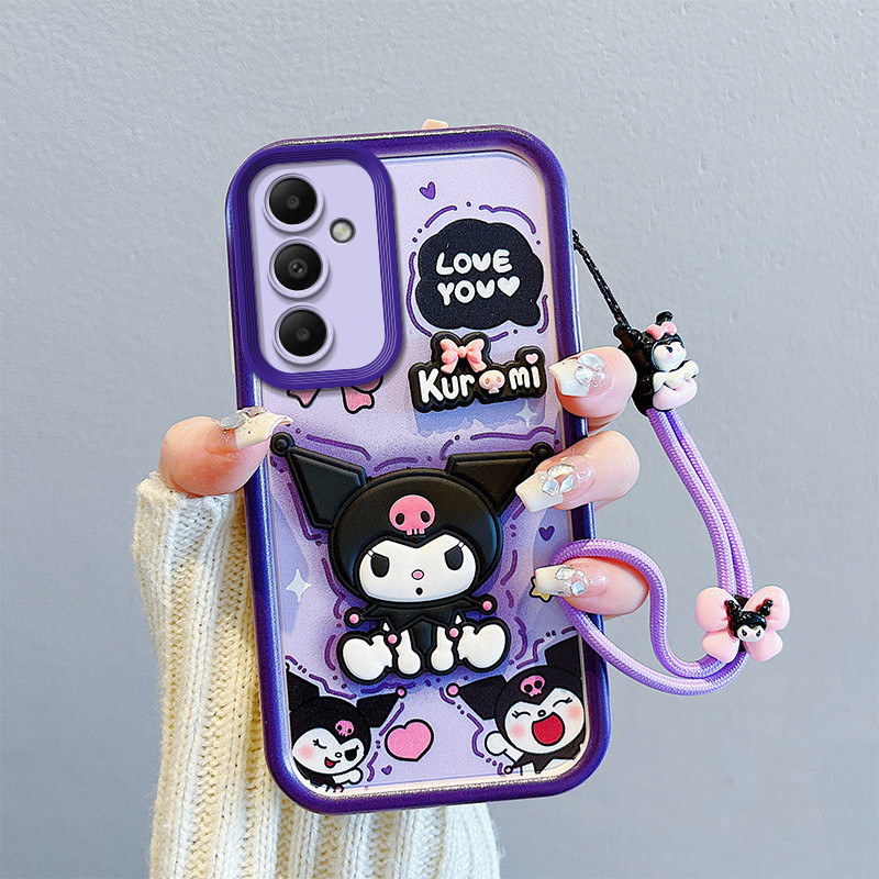 เคส Samsung A36 5G การ์ตูนน่ารักเคสโทรศัพท์นุ่มสามมิติรูปตุ๊กตาน่ารักเคสโทรศัพท์แบบนุ่ม BB-TYGZ