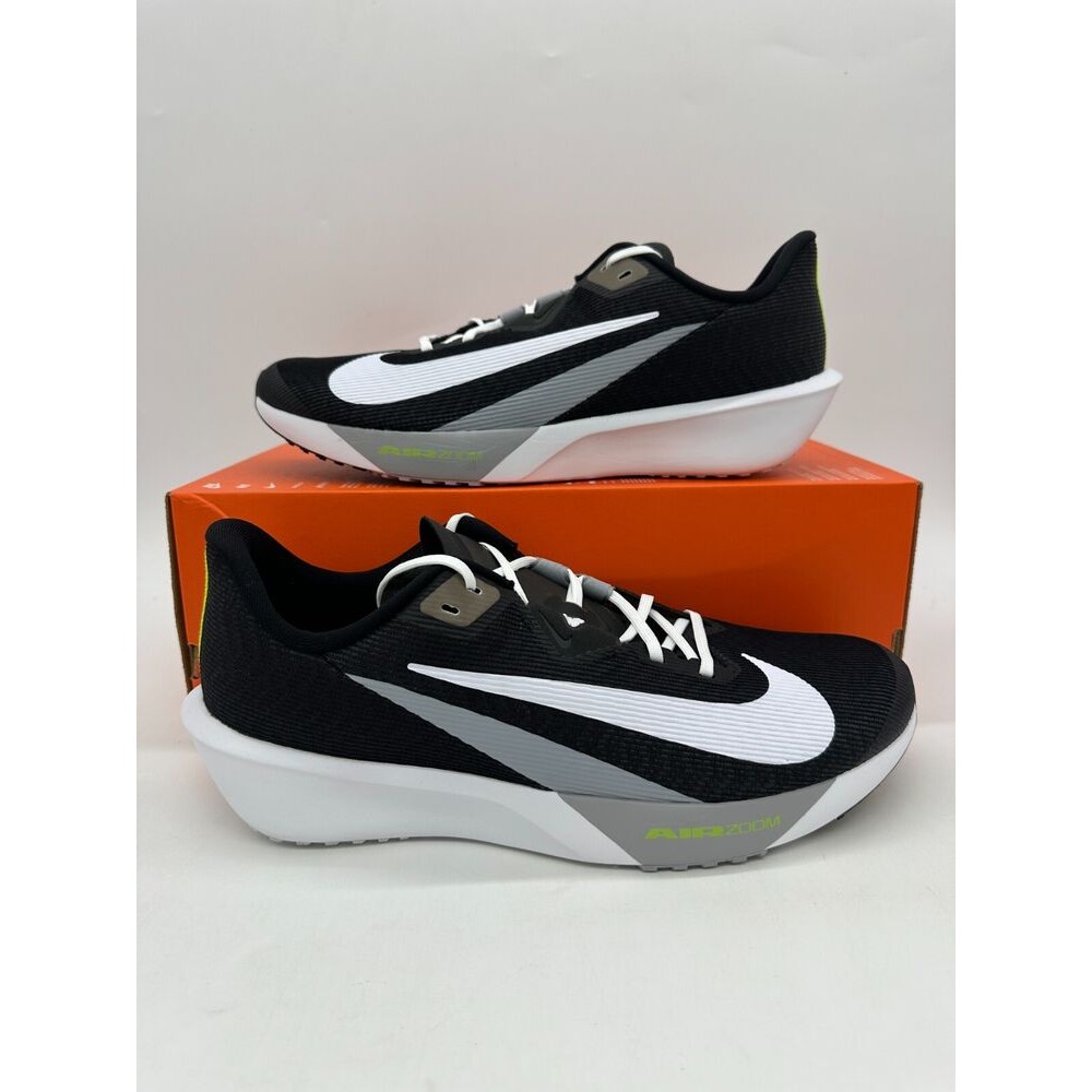 Nike Air Zoom Rival Fly 4 รองเท้ากีฬาผู้ชายสีดําสีขาว FV6040 001 x