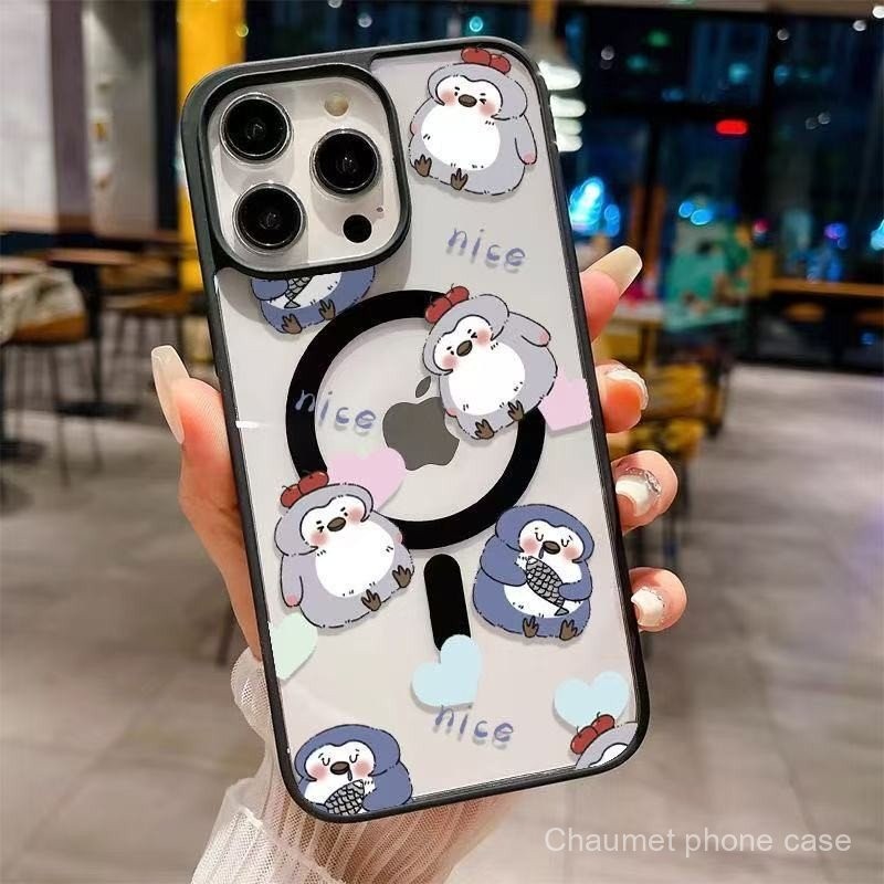 ฟานกิ้ง รองรับเคส iPhone 16 Pro Max กันกระแทก 15 พรีเมียมแม่เหล็ก 14 Pro การ์ตูน XS Max J7AK