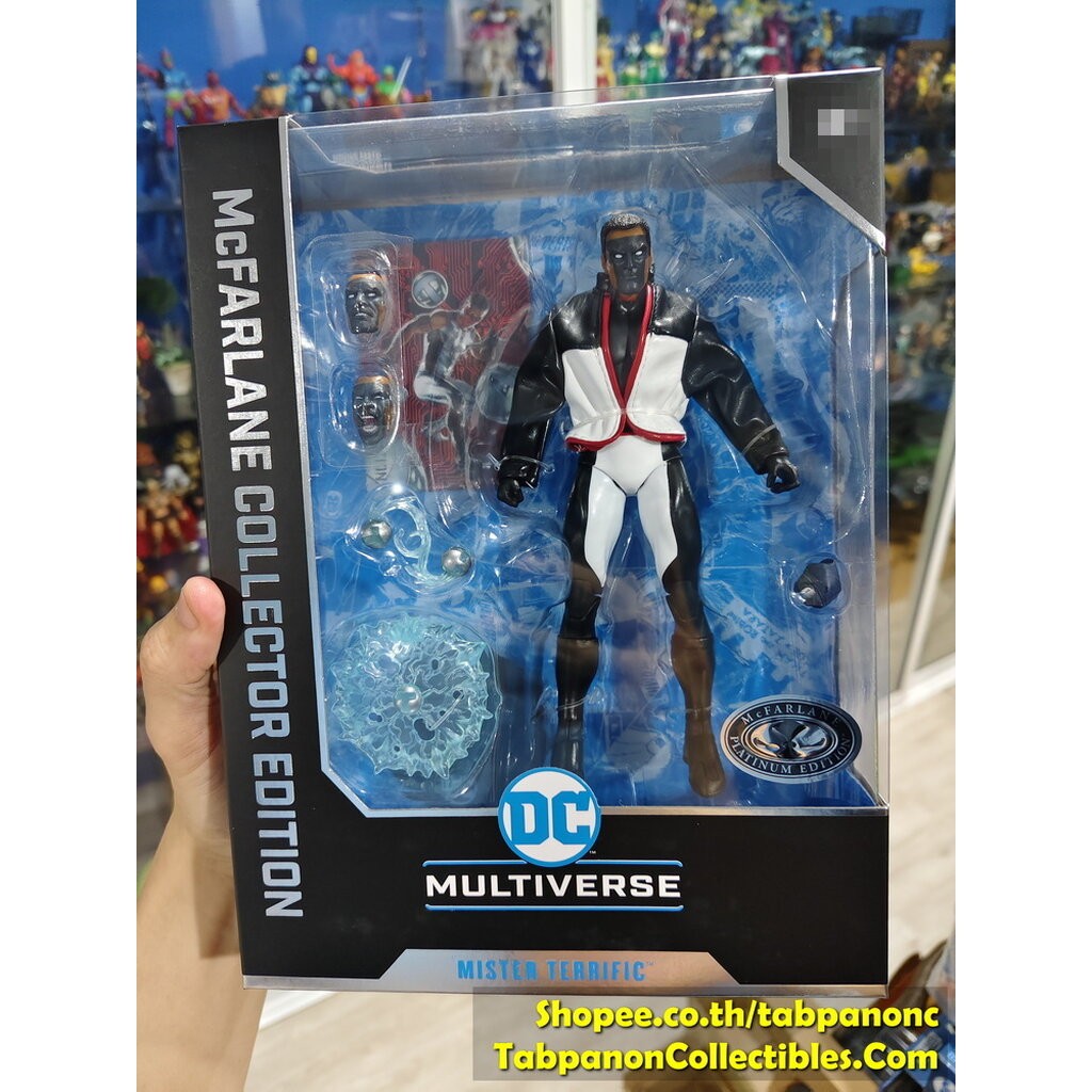 [2024.12] McFarlane DC Collector Edition Wave 8 #27 Mr. Terrific JSA 7-Inch Scale Action Figure - Pl