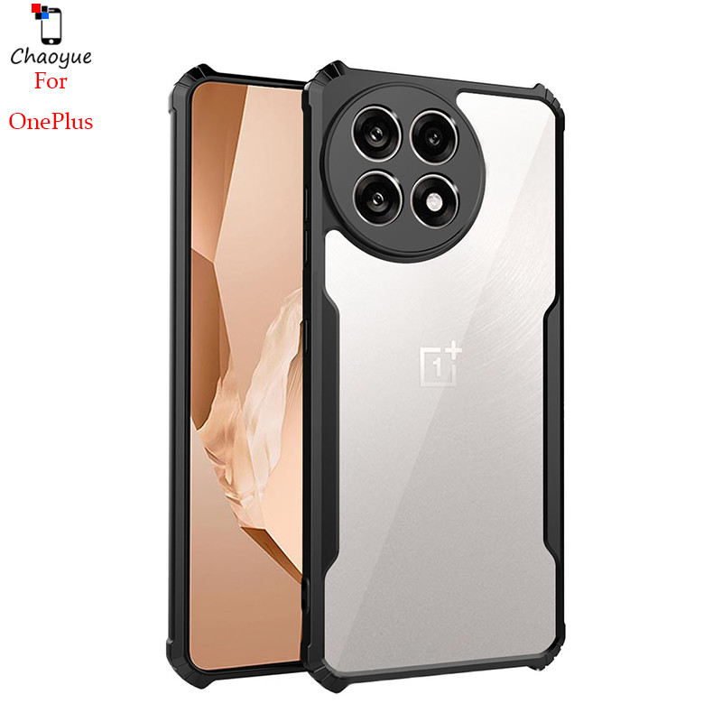 อะคริลิคโปร่งใสเกราะ Anti Drop เคสโทรศัพท์สําหรับ OnePlus 13 13T 13R 12 11 10T 10R 9 9R 9RT 8 8T 7T 