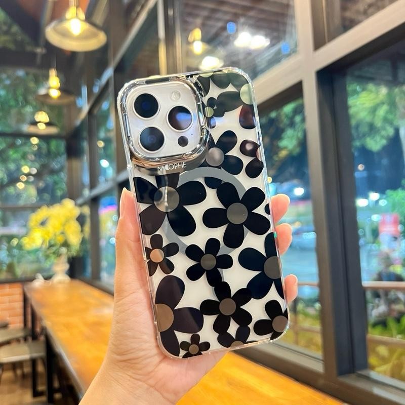 MOOPHE เคส ดอกไม้ เคส แม่เหล็ก ชาร์ได้ สำหรับiPhone 17 Air 17Proamx 17Pro 11 12 13 14 15 16 PRO MAX Plus 16PROMAX 16Plus - ภาพย่อย 4