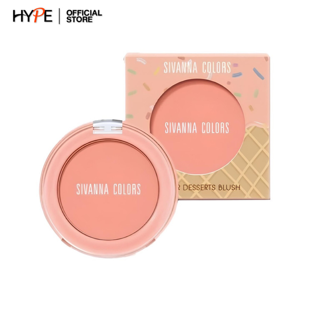Sivanna Colors Wafer Dessert Blush ซีเวนน่า คัลเลอร์ส เวเฟอร์ ดิเซิร์ท บลัช (HF726)