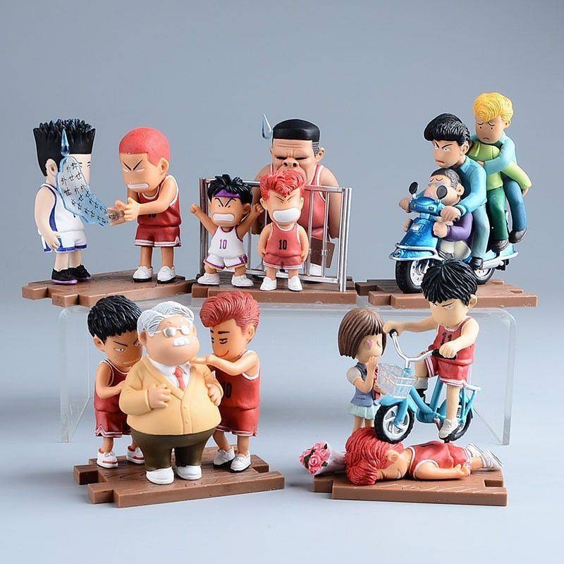 Slam Dunk Hanamichi Sakuragi Hand-Held Anxi Coach Scene Anime Garage Kits jl87