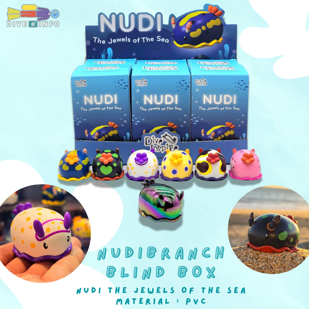 Dive Inspire Luggage Tag, Bag Tag, Key-Ring, NUDI Blind Box รวมของน่ารัก ของที่ระลึก