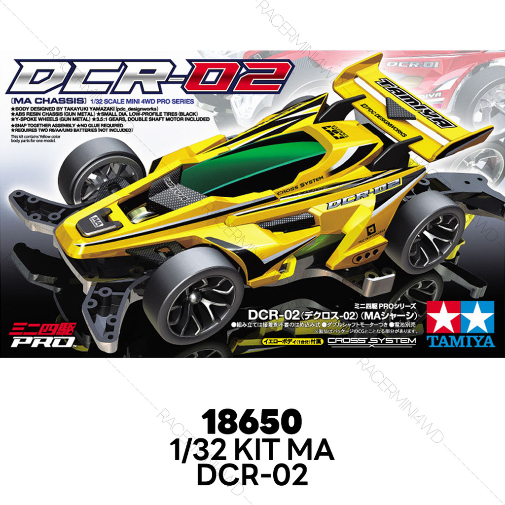 Mini 4WD - Tamiya Item #18650 - DCR-02 (MA Chassis)
