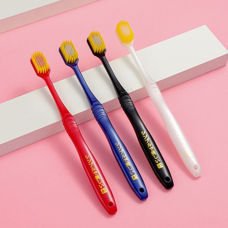 JAPANESE ADULT TOOTHBRUSH 1 ชิ้น / 1 TOOTHBRUSH / COLORFUL TOOTHBRUSH / JAPANESE ADULT TOOTHBRUSH