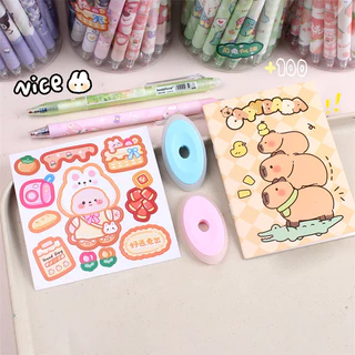 ปากกากดลบได้ Kuromi 30 ชิ้น/กล่อง ลายการ์ตูน เจลน้ำเงิน พร้อมส่งในไทย ปากกาลบได้ เครื่องเขียน ปากกาเจลลบได้