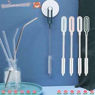 HGOUGV656 แปรงทําความสะอาดฟาง, สแตนเลสแปรงไนลอนแบบใช้ซ้ําได้…