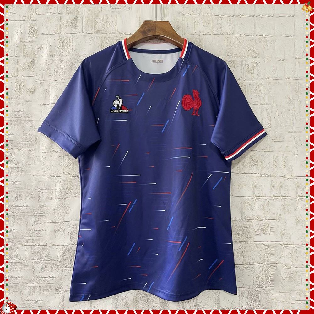 ใหม่ RWC 2024 France Rugby Jersey Rugby World Cup Home Shirt 1.1