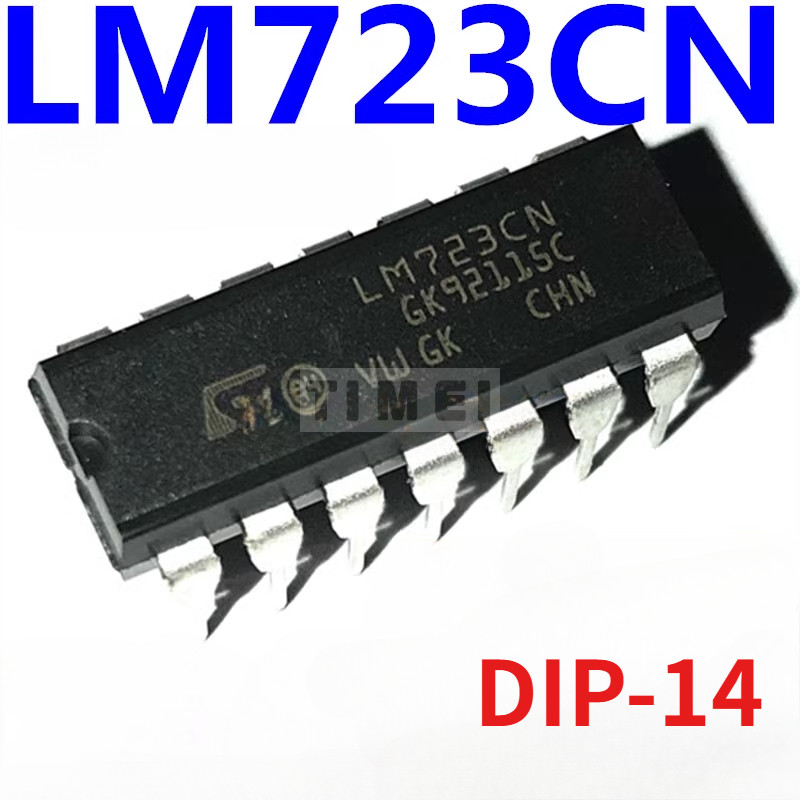 5/2/1pcs Original LM723CN LM723 DIP-14 ตัวควบคุมแรงดันไฟฟ้าที่แม่นยําสูง IC