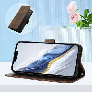 สําหรับ Vivo IQOO Z9 5G กรณี V2361A V2361GA กระเป๋าสตางค์หนังสําหรับ IQOO Z9 Turbo 5G IQOO Z9 Turbo + Z9X 5G กรณีเส้นธรรมดาใส่ฝาครอบโทรศัพท์