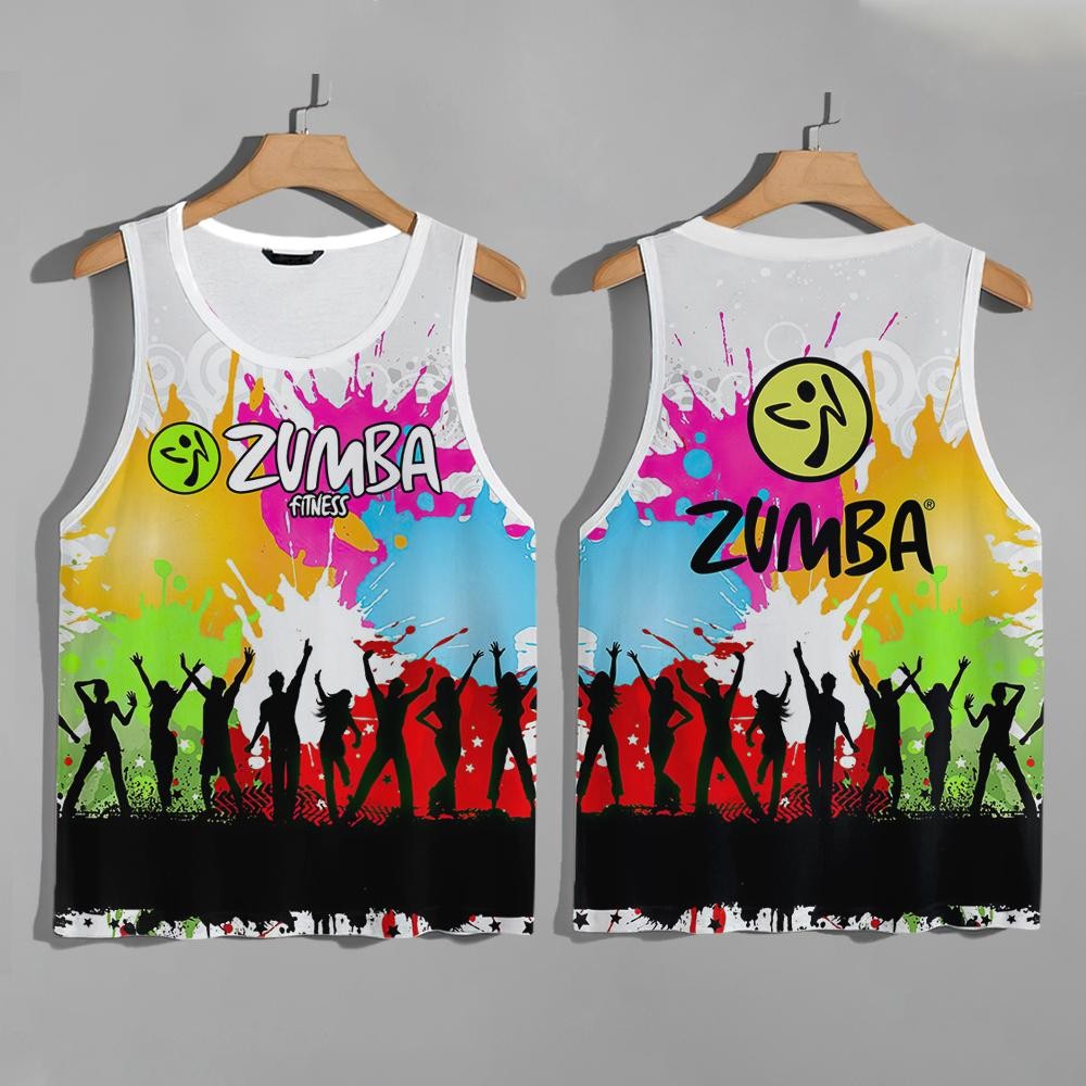 2025 Zumba สวมใส่ Unisex tshirt ผู้หญิงเสื้อกั๊ก ZUMBA เสื้อผ้ากีฬา Casual Dance เสื้อกล้าม