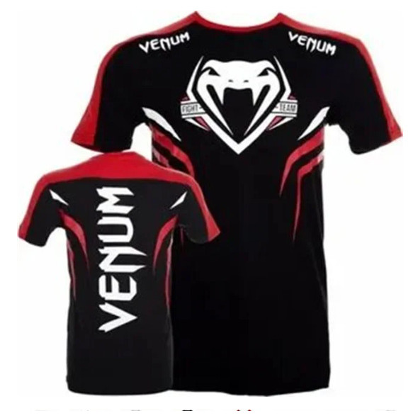 Men's Boxing Training T-shirt 3D Printing Tights Fitness T-shirt round Neck Factory Direct Supply t7