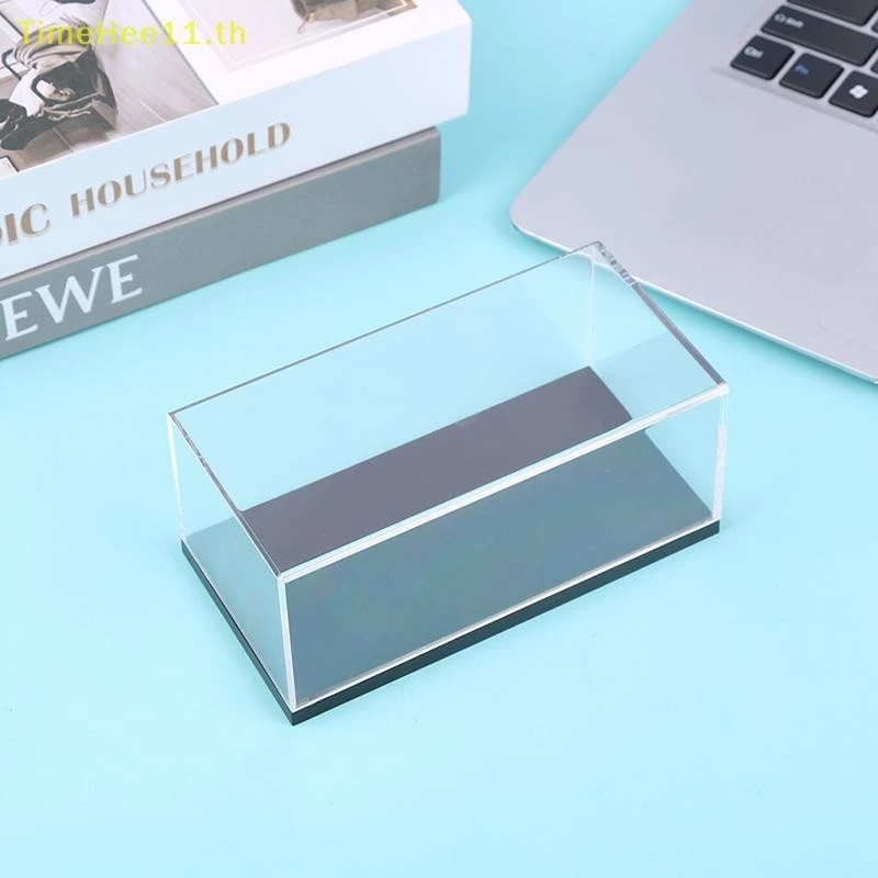 TimeHee Scale 1:43 อะคริลิคโปร่งใส Hard Cover กล่องแสดงสําหรับรถยนต์รุ่นรูปสะสม Miniature TH