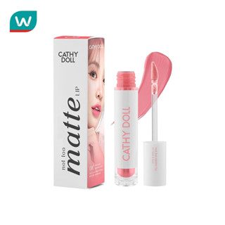 Cathy Doll เคที่ดอลล์ นอต ทู แมทท์ ลิป 2.9ก. 01 พีค อะ บู