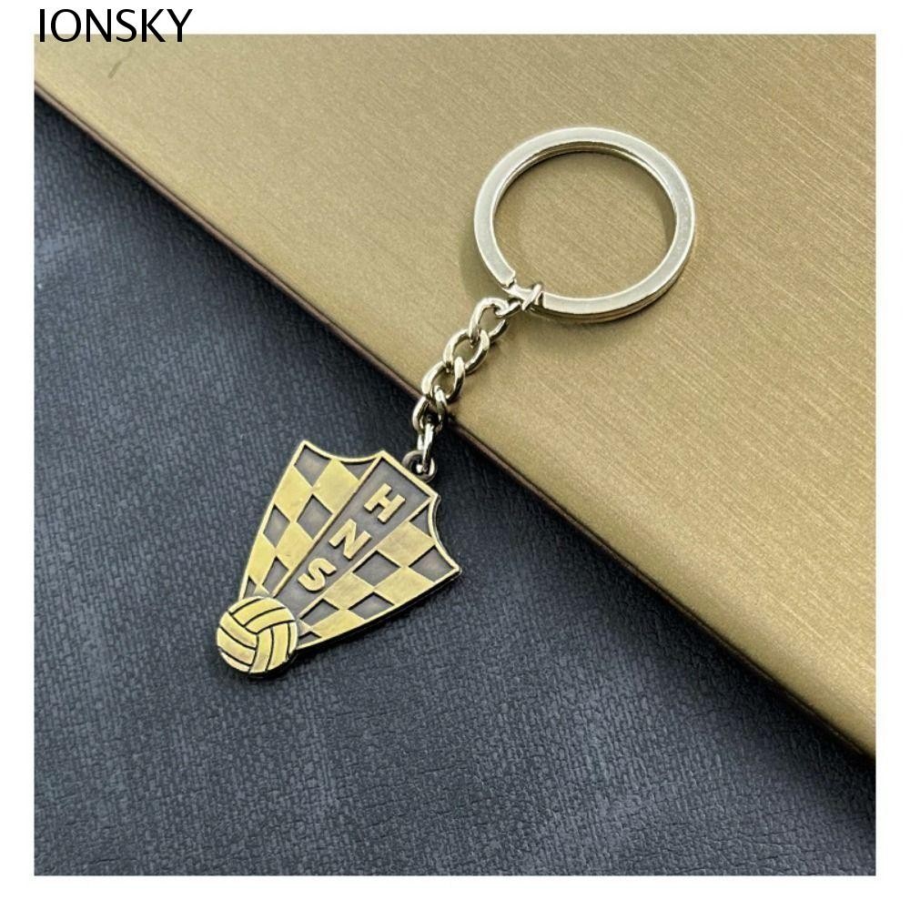 พวงกุญแจฟุตบอล IONSKY, จี้โลหะ พวงกุญแจฟุตบอล, กางเกงทีมฟุตบอล Paris Real Madrid Gift