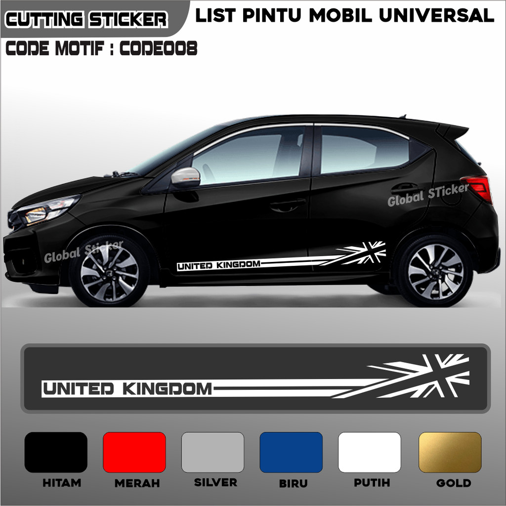 CUTTING STICKER LIST KINGDONG CAR EDGE USA CAR LIST COLOR VARIANTS