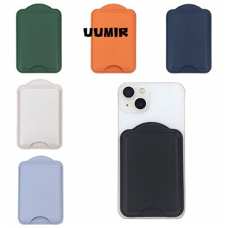 UUMIR ที่ใส่บัตรโทรศัพท์, กระเป๋าสตางค์หนังแม่เหล็กกันขโมยนิ…