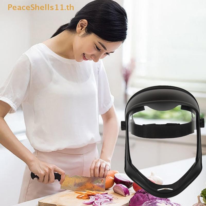 PeaceShells Anti Fog Face กระบังหน้าป้องกันแบบใช้ซ้ําได้สําหรับร้านอาหาร, น้ําหนักเบาอเนกประสงค์ TH