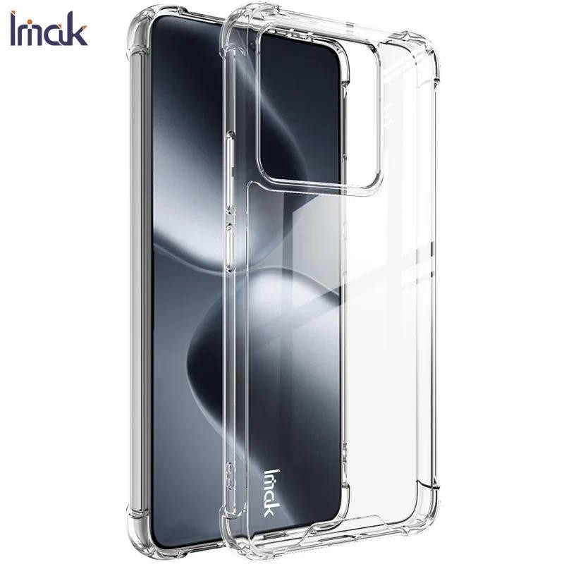 สําหรับ Xiaomi Mi 14T กรณี Imak Space Shield แผ่น PC + กรอบอ่อนสําหรับ Xiaomi Mi 14T Pro 5G ฝาครอบ