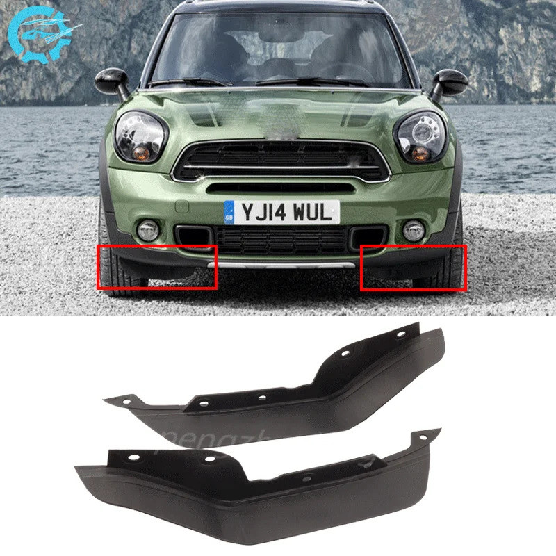 AAUTO Pengzhanlong รถกันชนหน้ากระจก Fender Mudguard สําหรับ Mini Cooper One S JCW R60 51759802644 ร6
