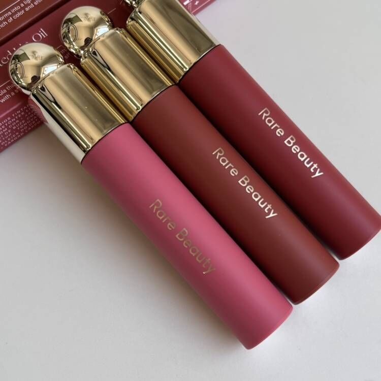 3ml Rare Beauty Soft Pinch Tinted Lip Oil Liquid ลิปสติก Lipgloss Honesty Serenity Hope Moisturizing